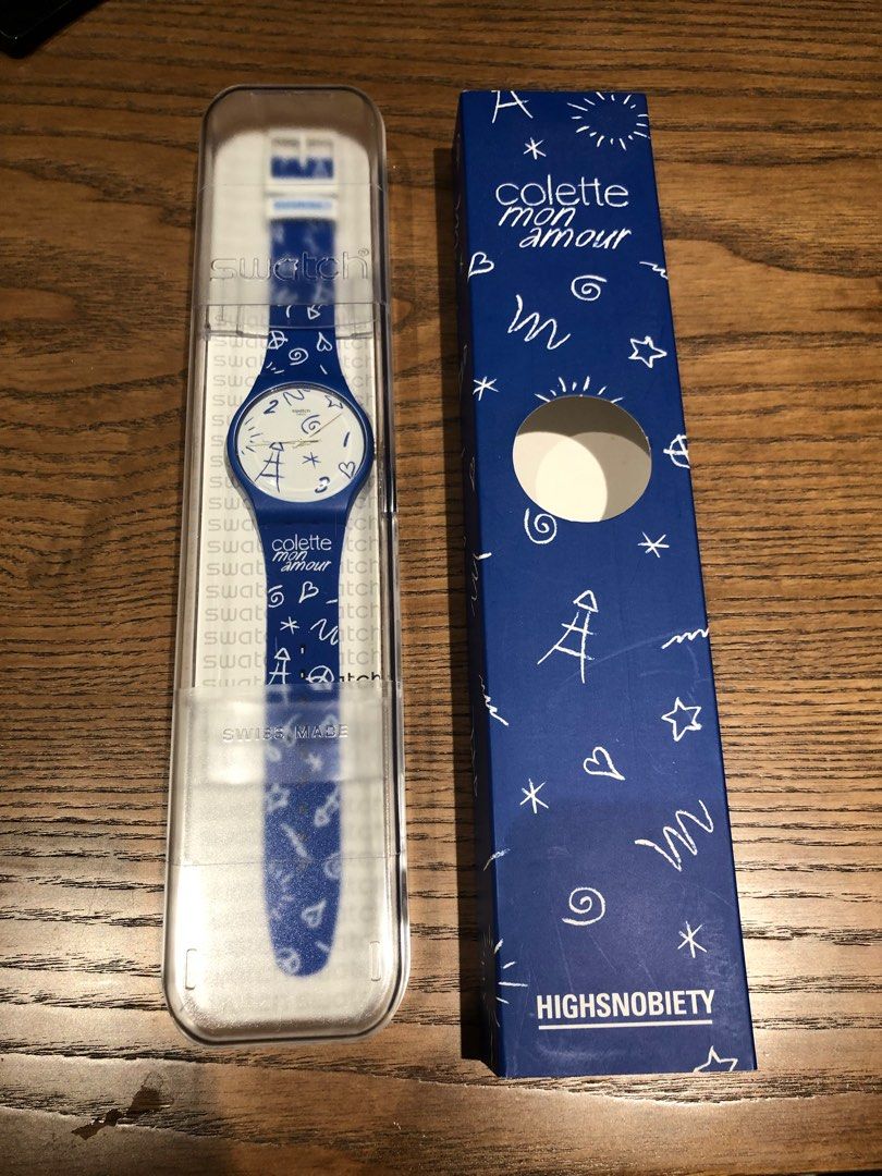 Colette X Highsnobiety Swatch