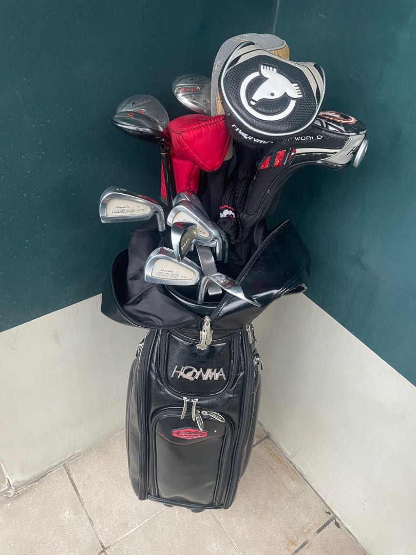 Complete Golf Set Honma Driver, Mizuno Irons, Ping Putter, Sports