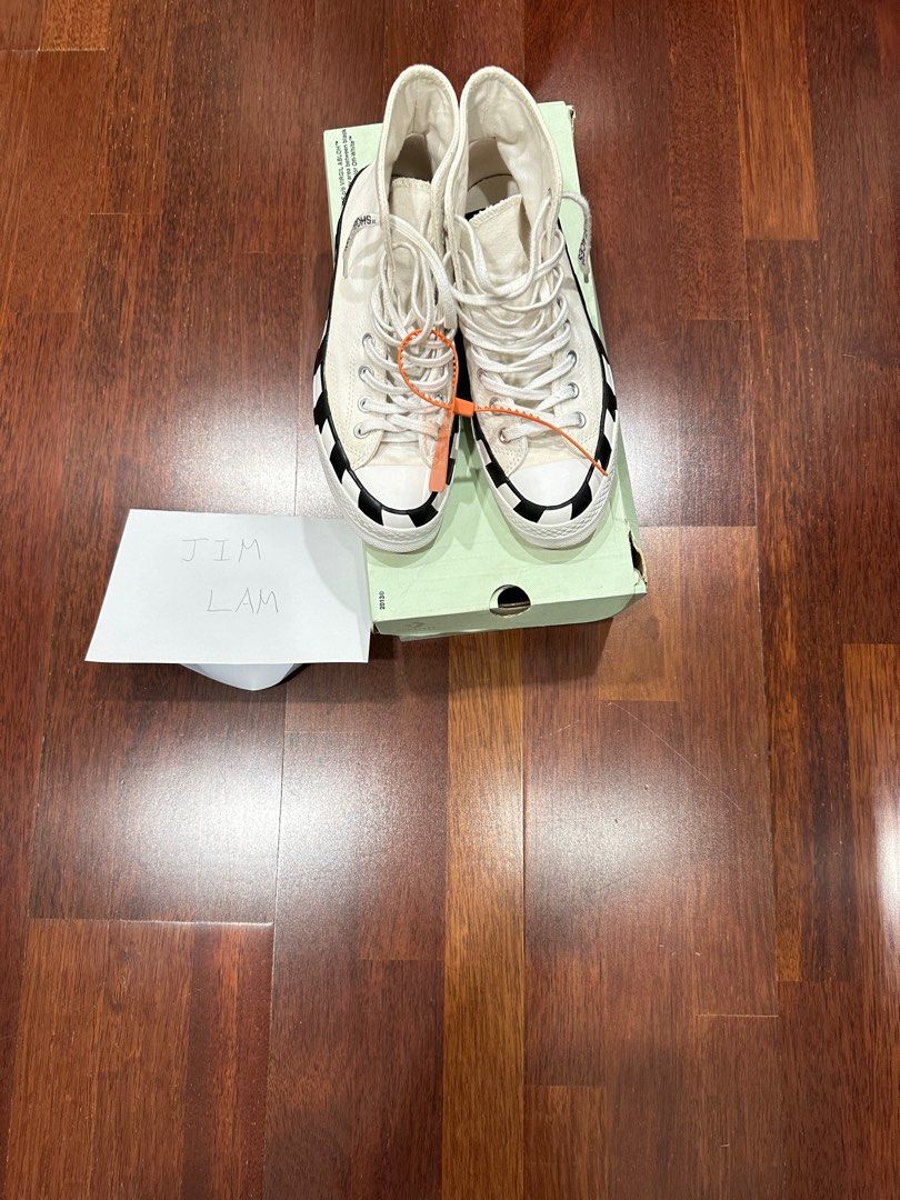 Converse off white 2.0 Men s Fashion Footwear Sneakers on Carousell