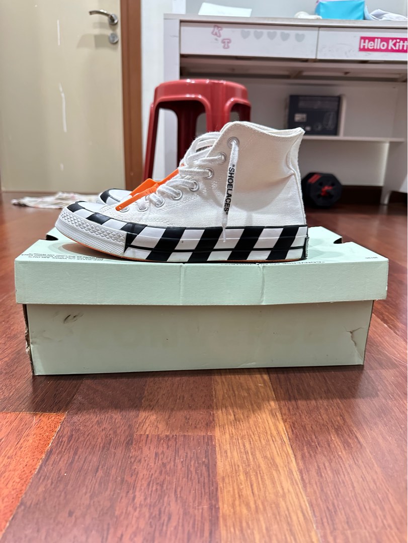 Converse off white vinted online