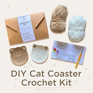 Beginners Crochet Kit with Easy Peasy Yarn as Seen on Shark Tank