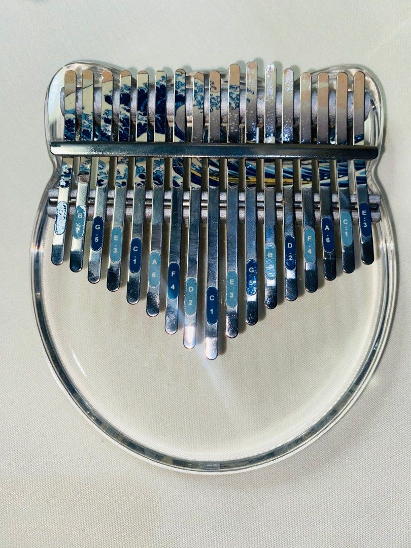 Crystal Glass Kalimba, Hobbies & Toys, Music & Media, Musical