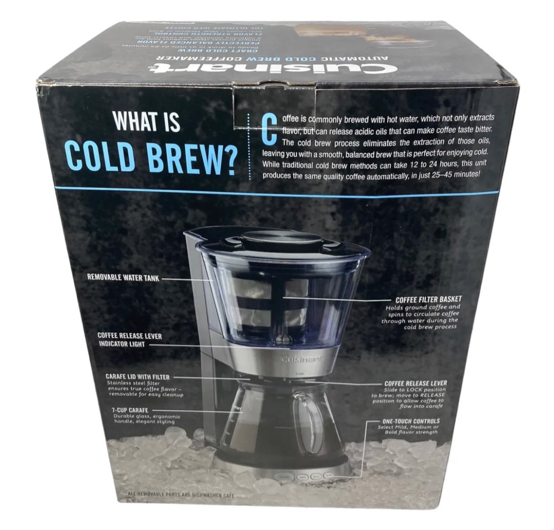 Cuisinart Cold Brew CoffeeMaker, TV & Home Appliances, Kitchen Appliances, Coffee Machines