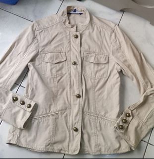 Debenhams Khaki  Jacket Sz M