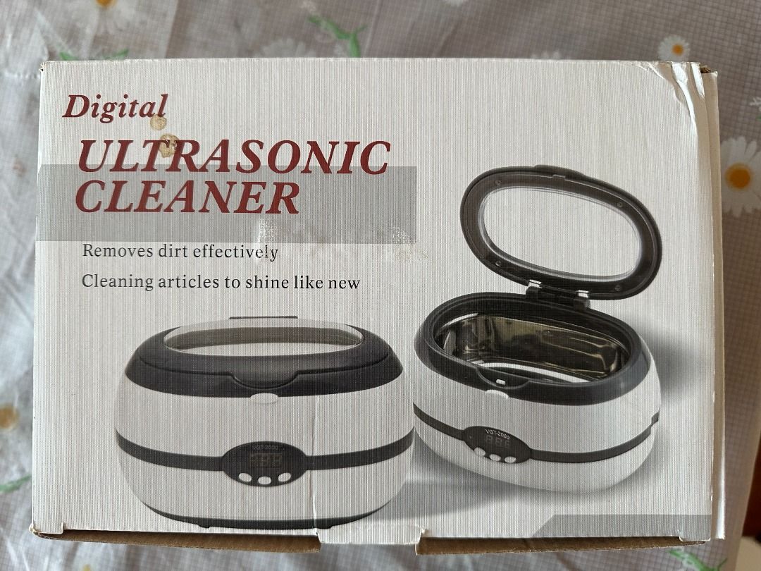 Digital UltraSonic Cleaner VGT2000, Furniture & Home Living, Cleaning