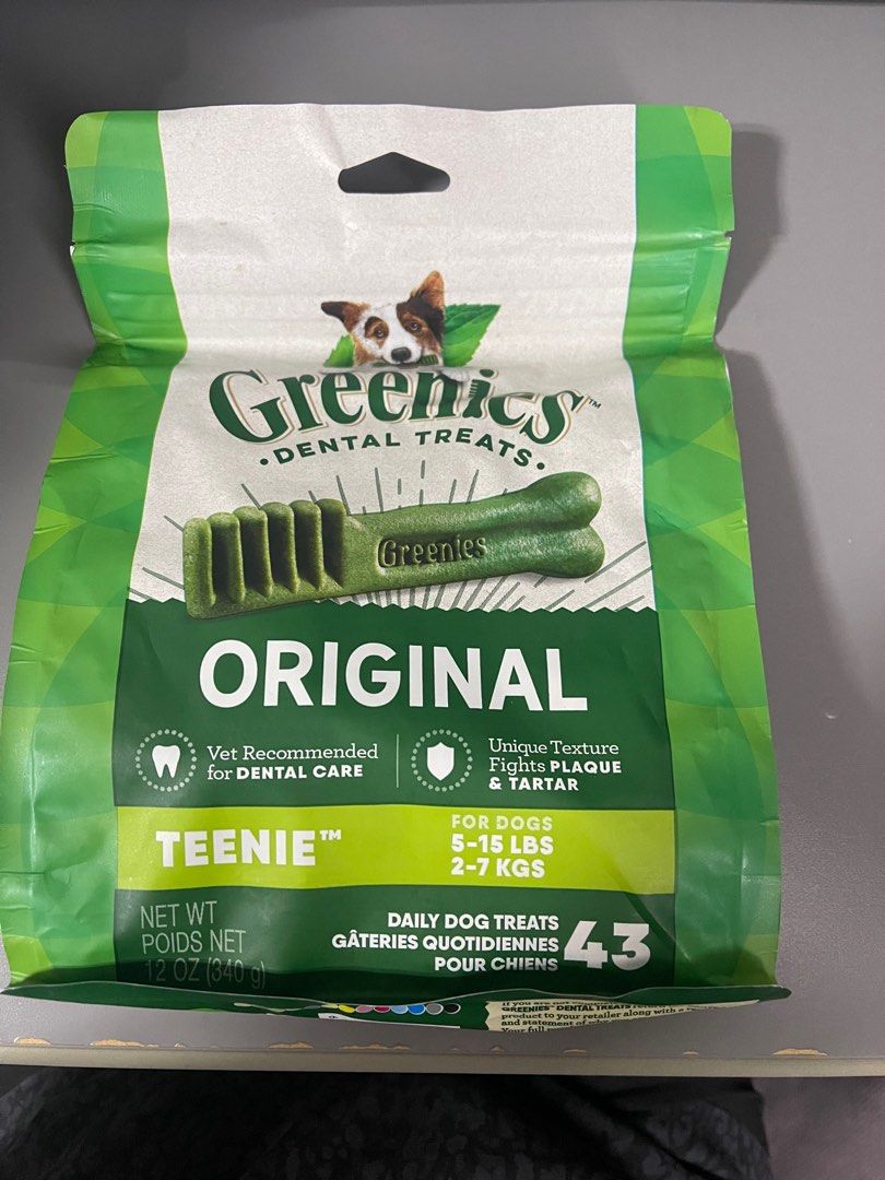 Greenies teenie 43 sales