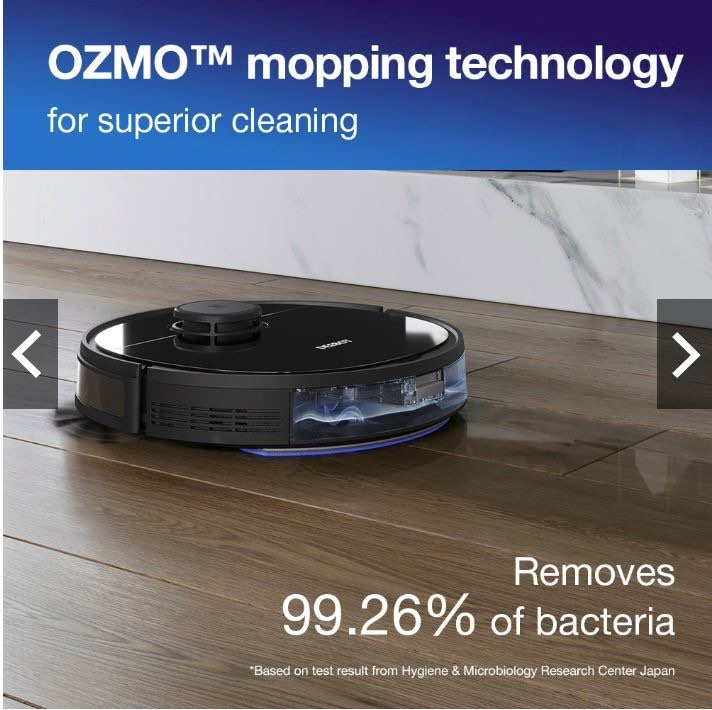 ECOVACS OZMO 920 Robotic Vacuum Cleaner, TV & Home Appliances, Vacuum