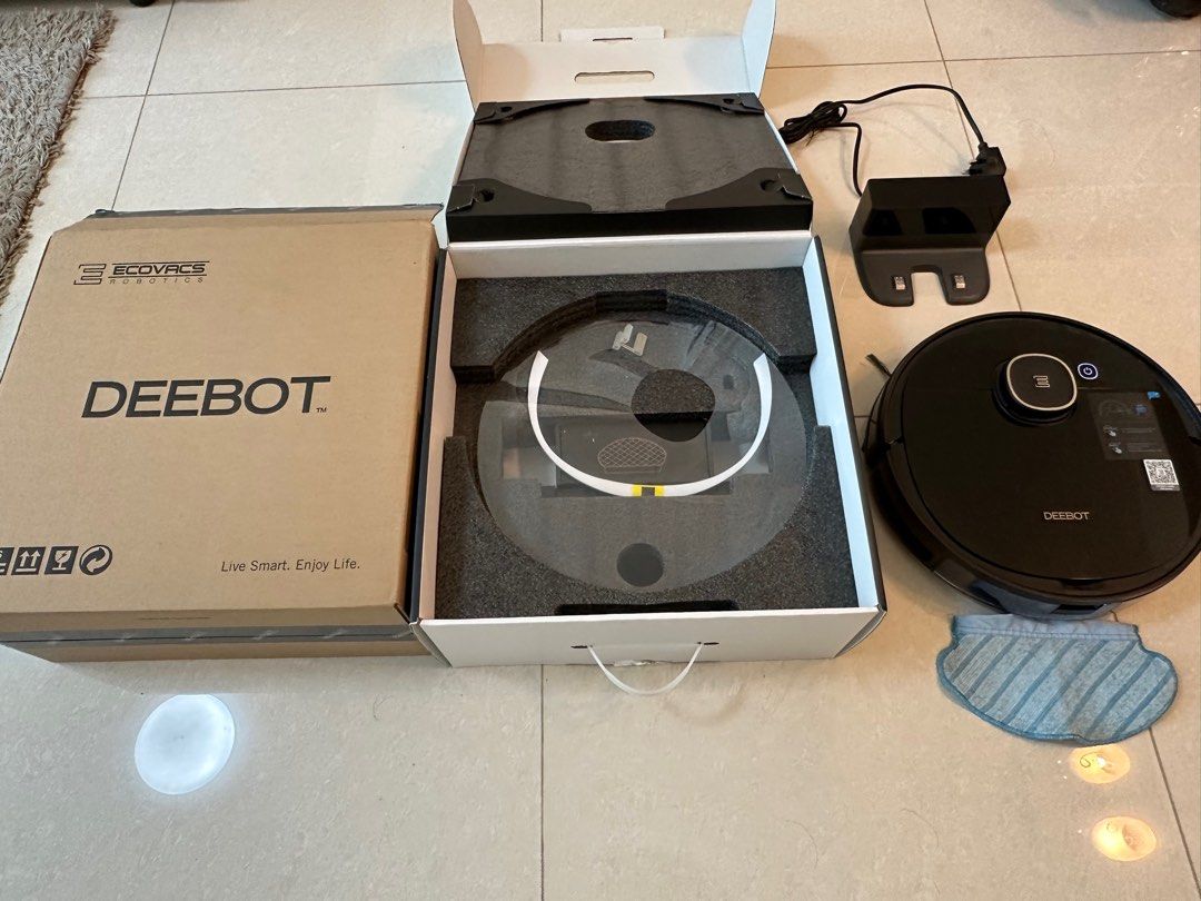 ECOVACS OZMO 920 Robotic Vacuum Cleaner, TV & Home Appliances, Vacuum