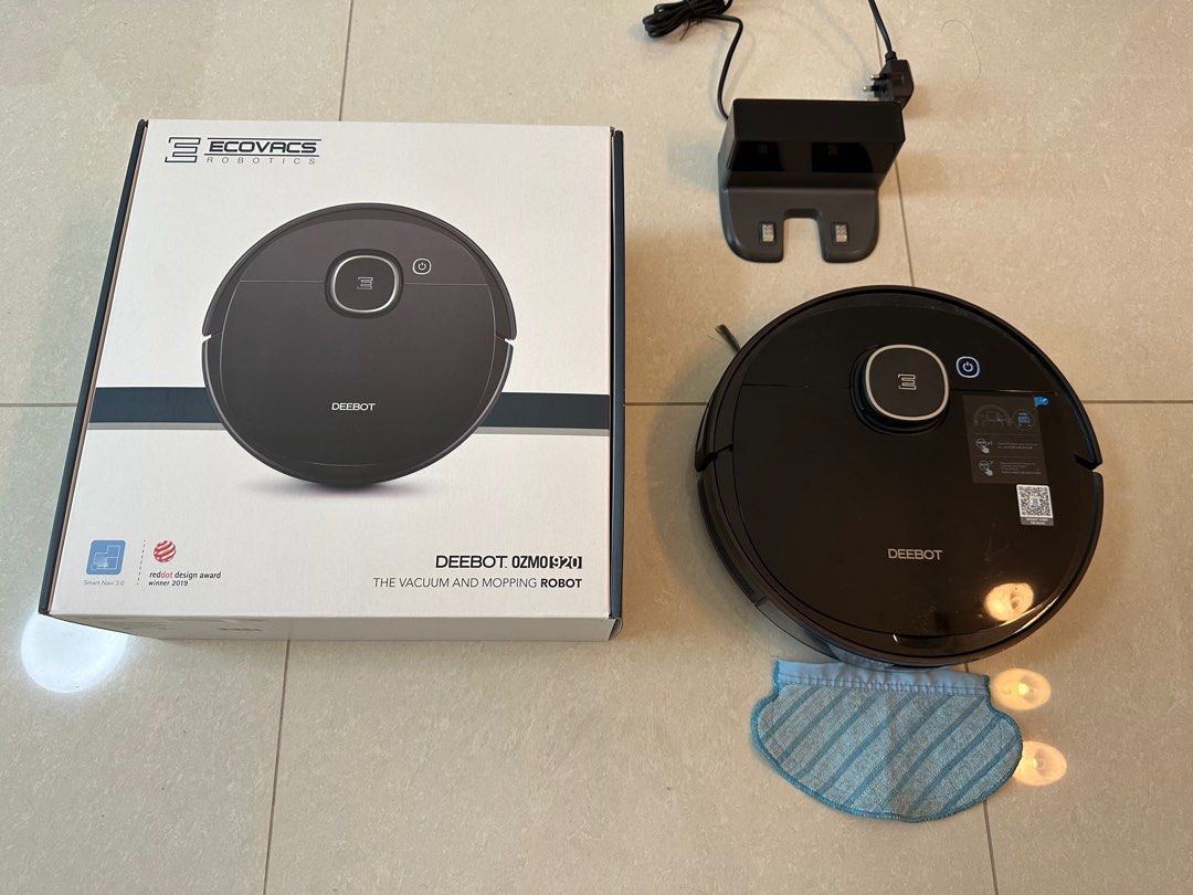 ECOVACS OZMO 920 Robotic Vacuum Cleaner, TV & Home Appliances, Vacuum