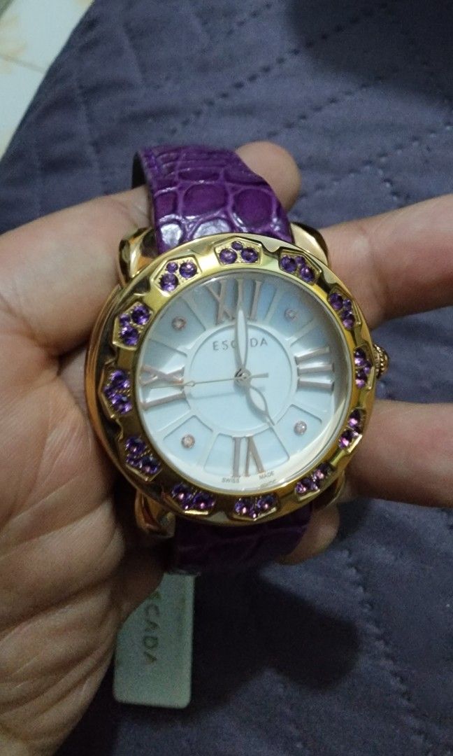 ESCADA DIAMOND WATCH Women s Fashion Watches Accessories Watches on Carousell
