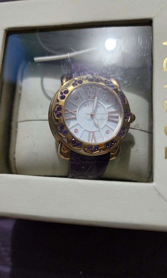 Escada diamond watch top