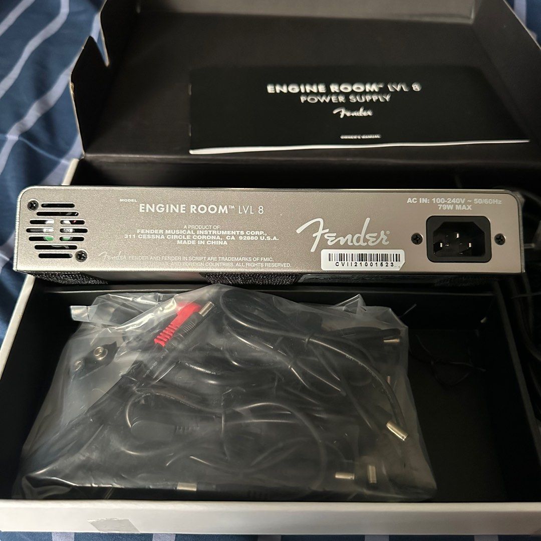 Fender Engine Room Lvl 8 Power Supply, Hobbies & Toys, Music & Media,  Musical Instruments on Carousell
