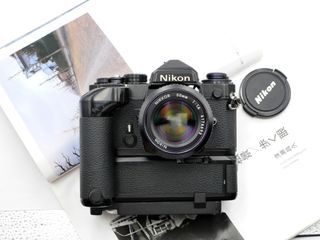 [FILM TESTED] Nikon FE Film SLR + Nikon 50mm F1.4 with MD 12 Grip