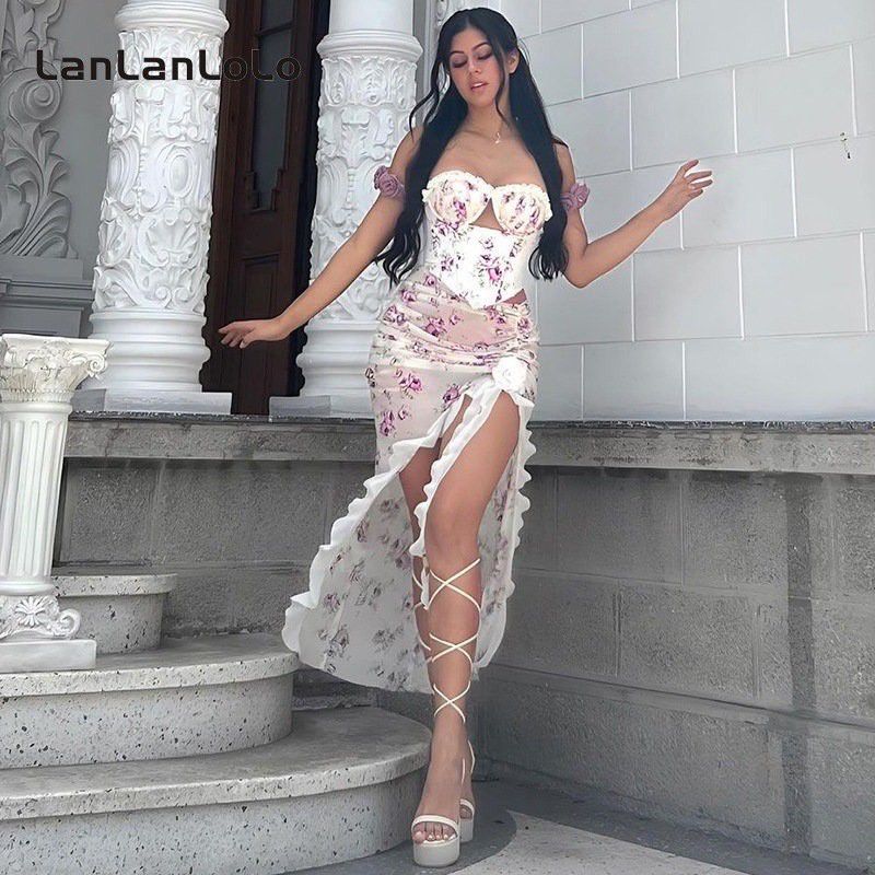 Floral dress outlet outfit for debut
