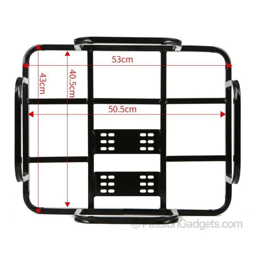 Food Delivery Bag Rack For Food Riders for Ebike PAB PMD Metal Rack ...