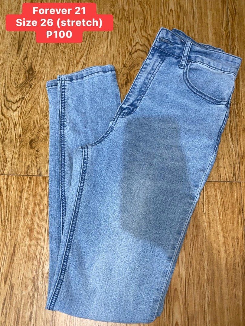 Size 27 on sale jeans forever 21