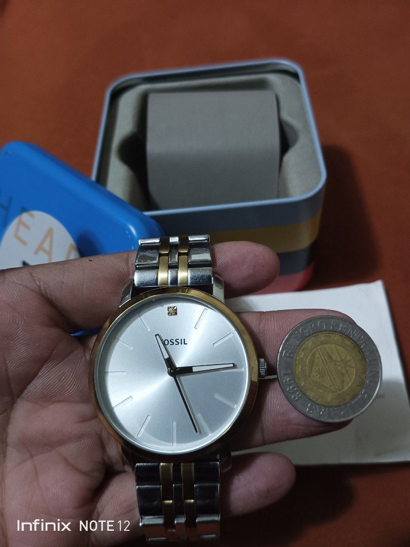 Fossil Lux Luther Two Tone Ref BQ2467 Luxury Watches on Carousell