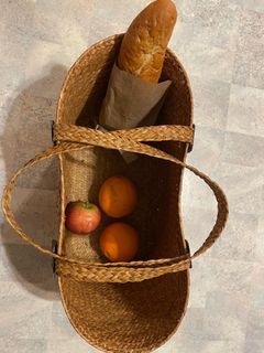 French style shopping basket
