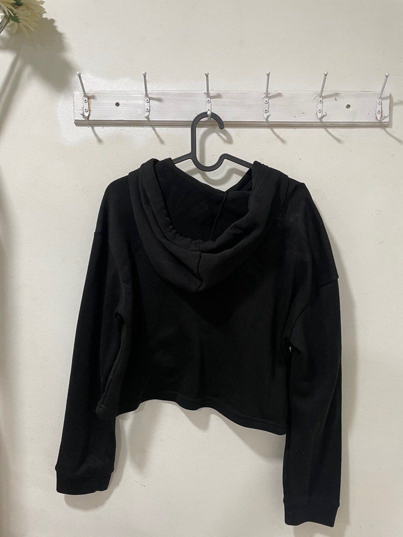 Friends crop 2025 top hoodie