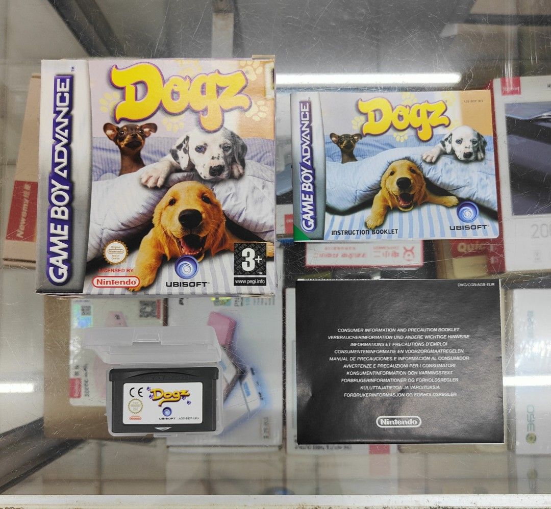GameBoy Advance Dogz, Video Gaming, Video Games, Nintendo on Carousell