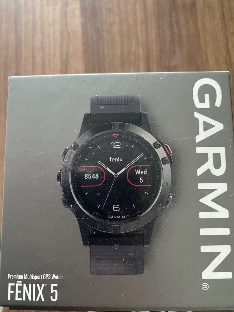 Garmin fenix shop 5 black