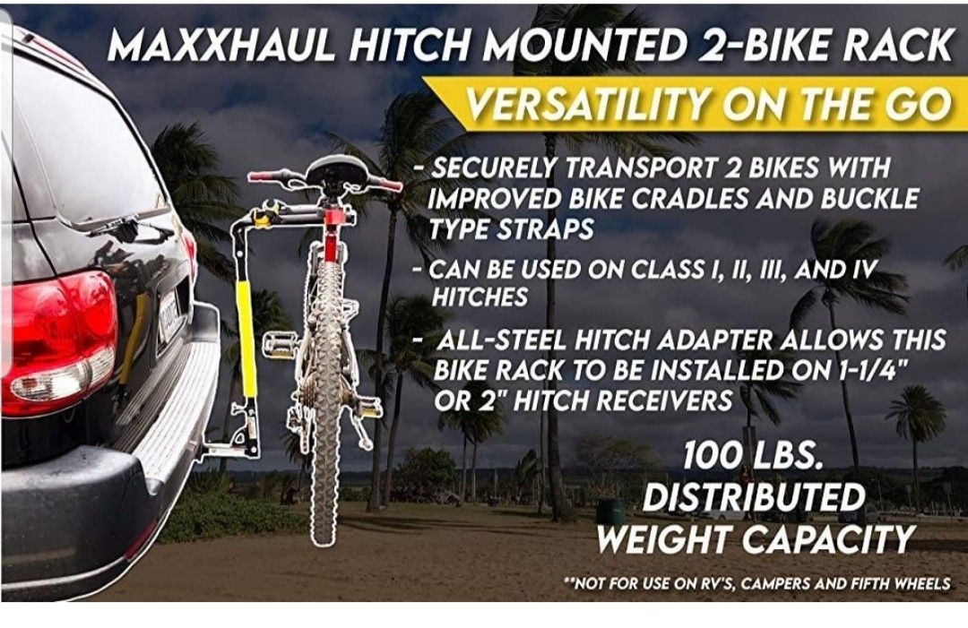 Maxxhaul 4 discount bike rack