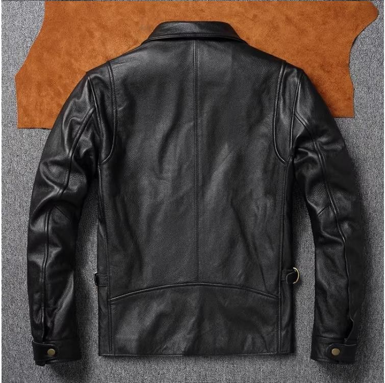 Mens 5xl discount leather jacket