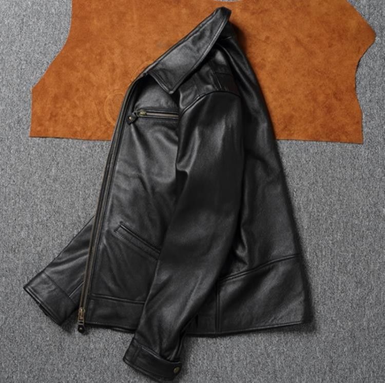 Mens 5xl on sale leather jacket