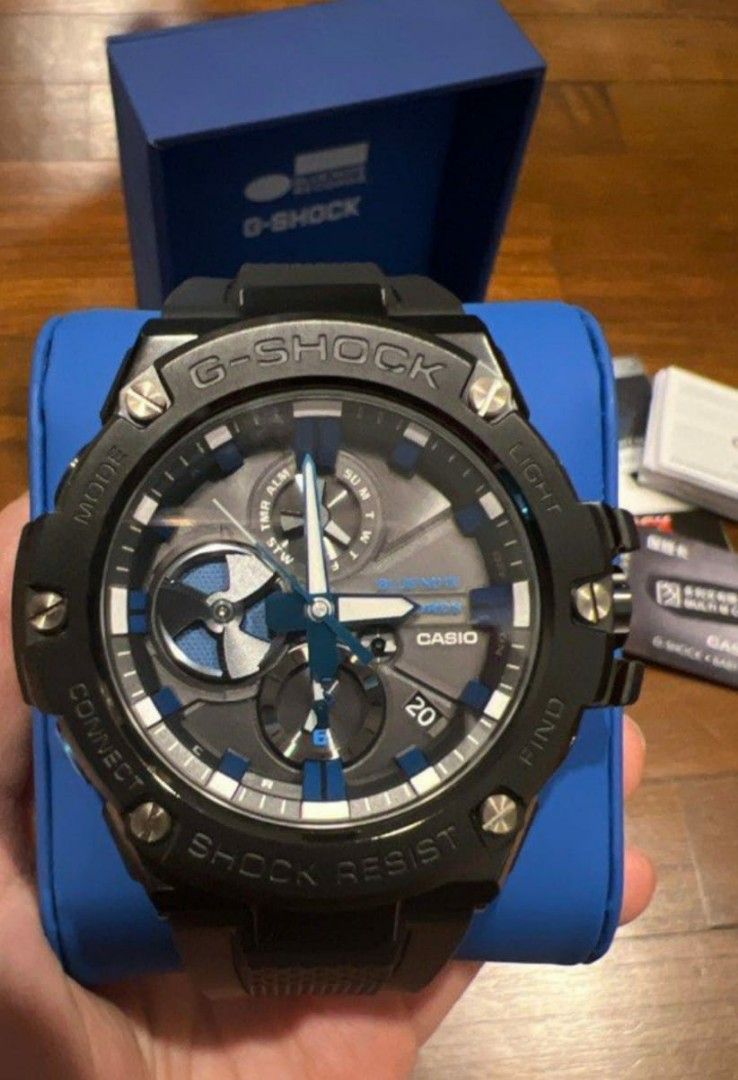 G shock GST B100BNR Fesyen Pria Jam Tangan di Carousell