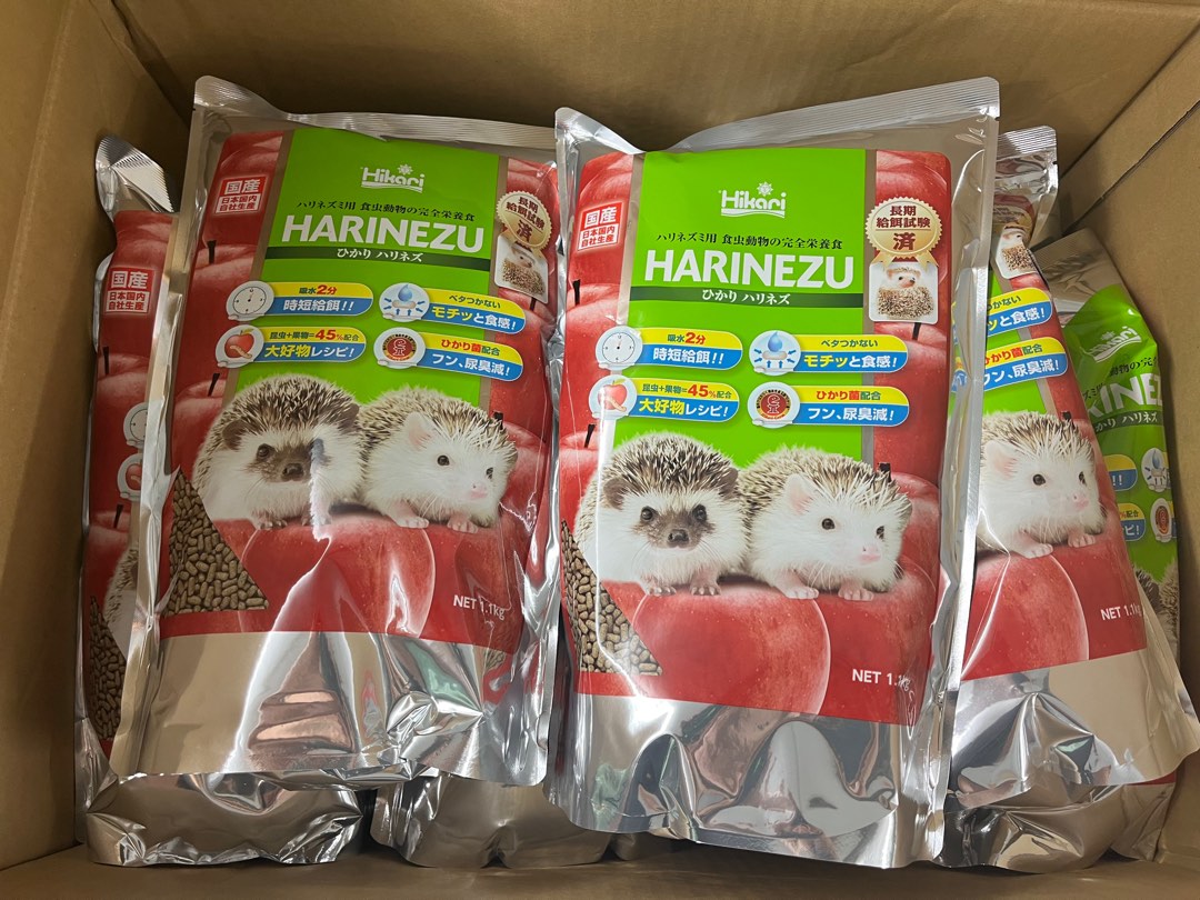 HARINEZU刺蝟健康糧食1.1kg（日本製）, 寵物用品, 寵物家品及其他