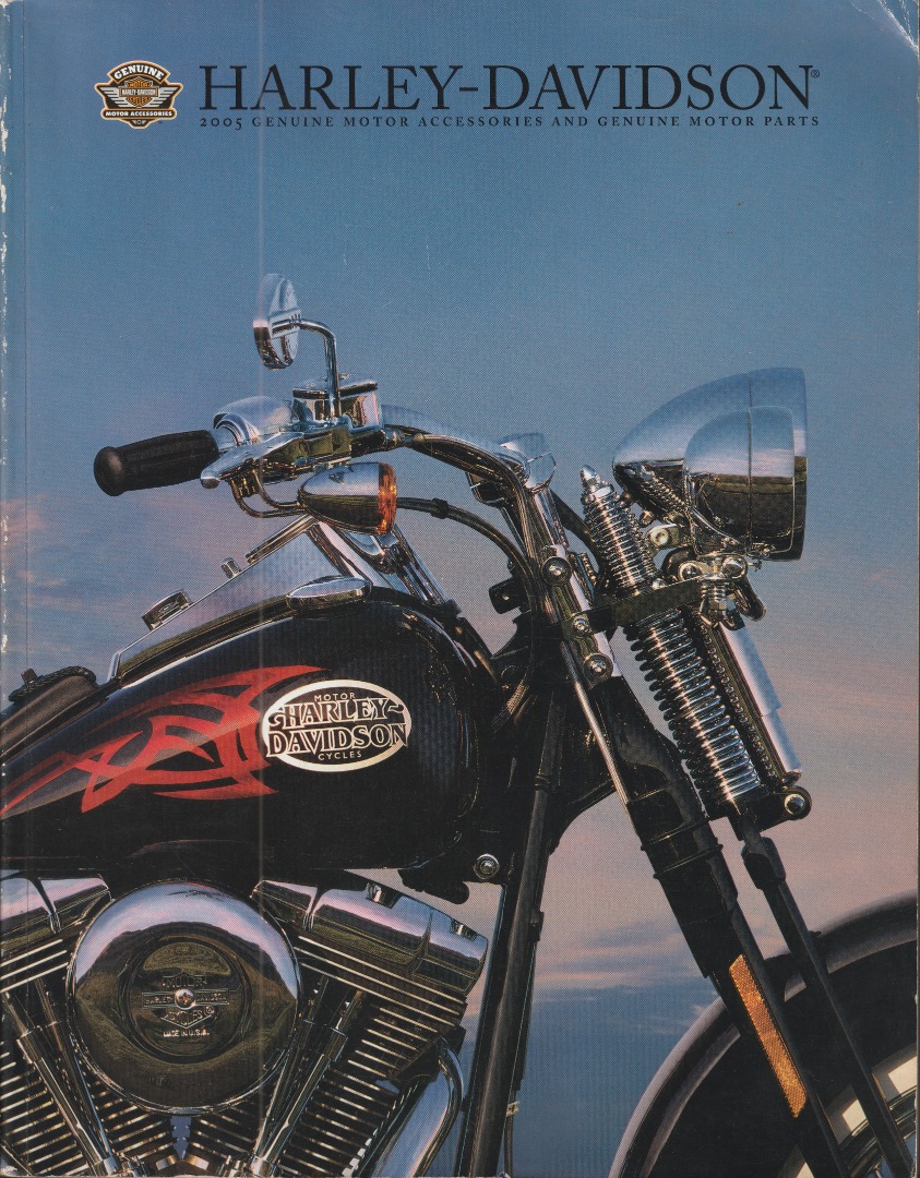 Harley Davidson, 2004 katalog accessories motor parts automotive impor