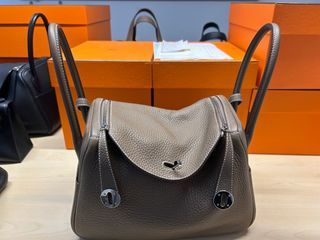 Affordable hermes lindy etoupe For Sale