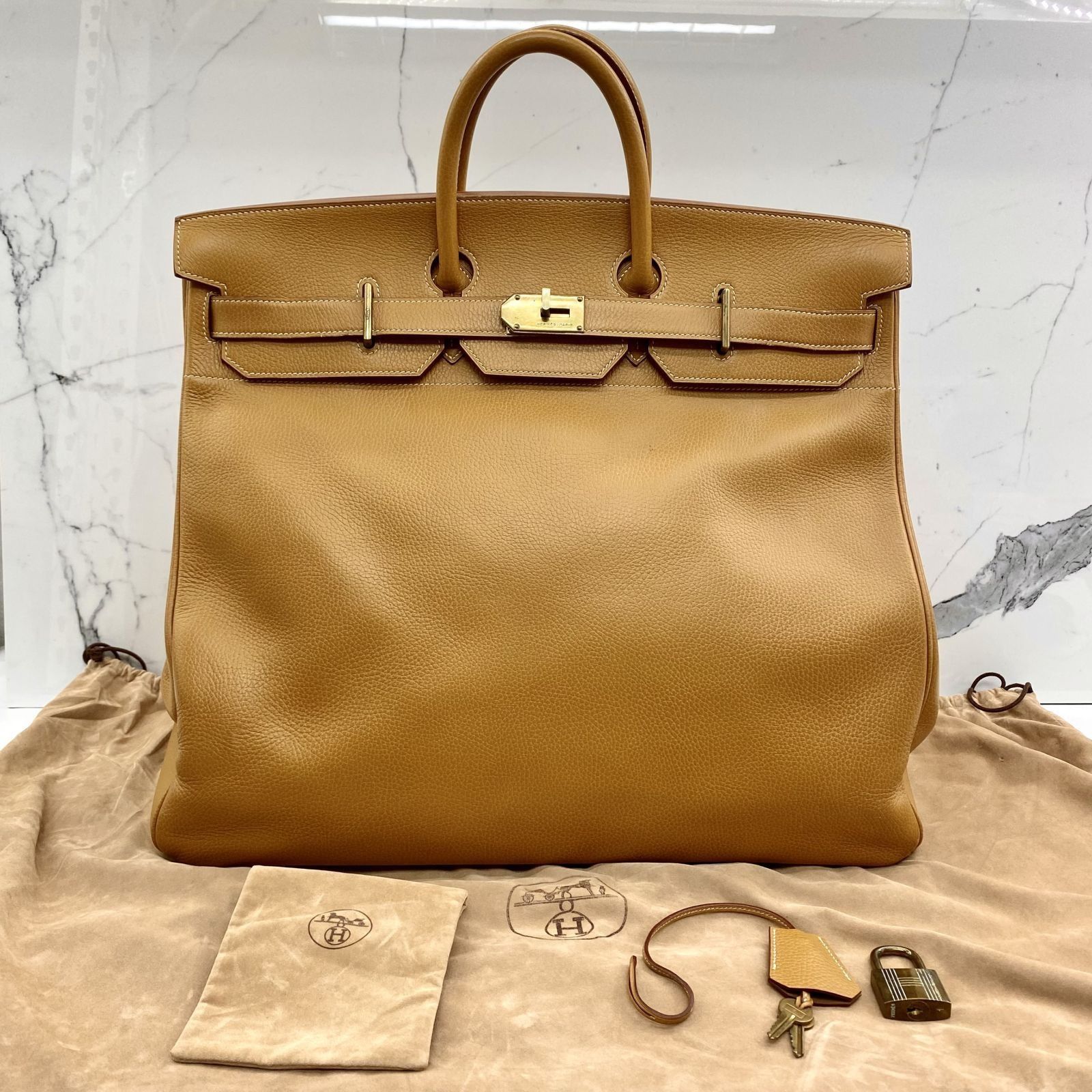 Hermes Birkin (HAC 50), Luxury, Bags & Wallets on Carousell