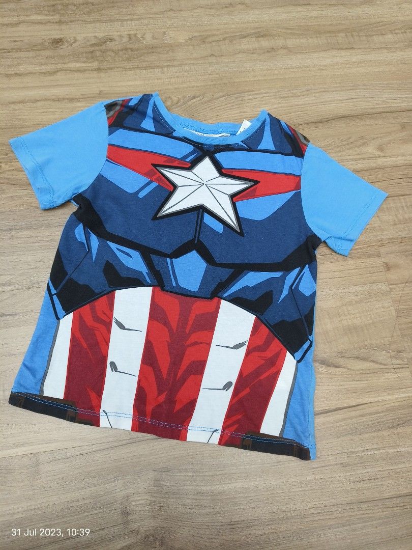 H M captain america Babies Kids Babies Kids Fashion on Carousell