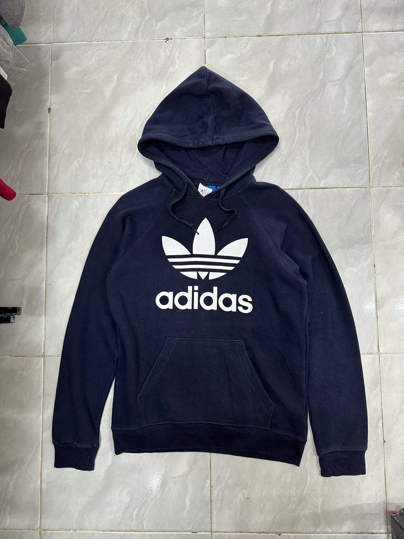 Adidas three foil hoodie top