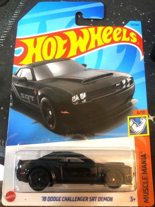 Hot Wheels 18 Dodge Challenger SRT Demon Hobbies Toys Toys