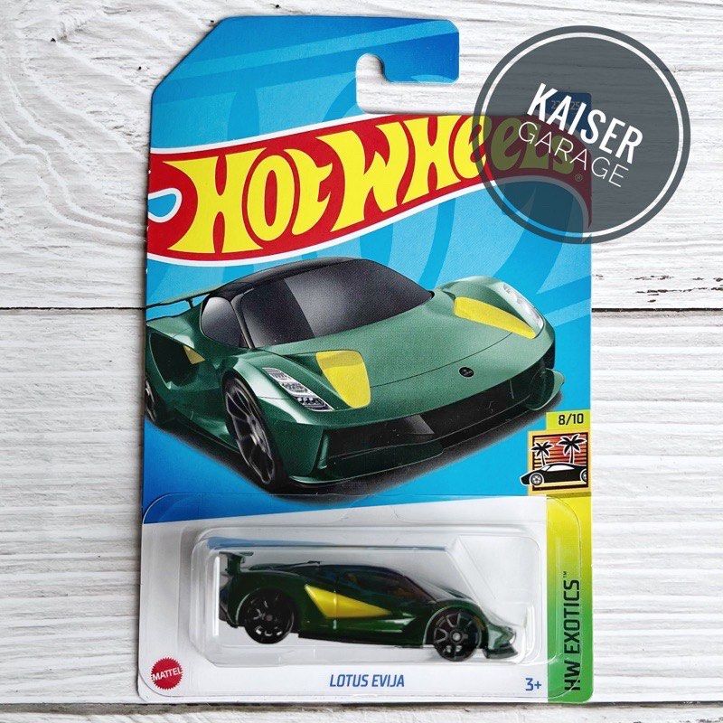 Hot Wheels Lotus Evija Green Hobbies Toys Toys Games on
