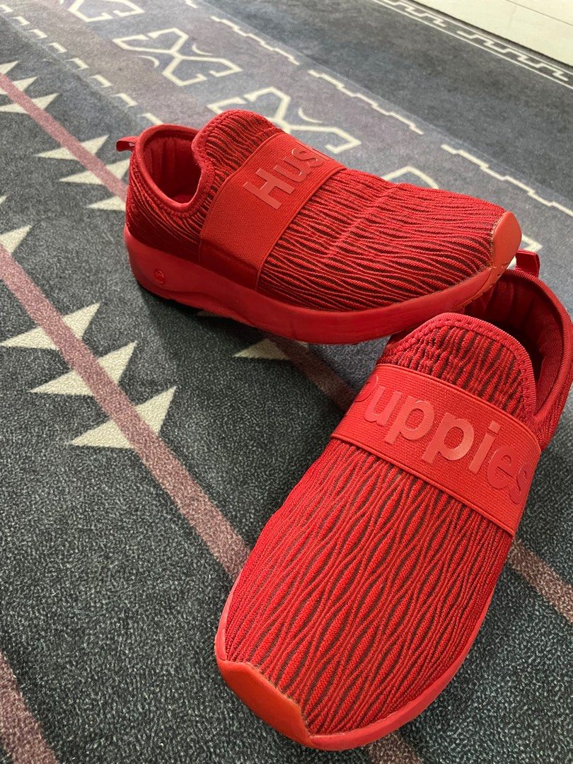 Hush puppies ORIGINAL bright red sneakers CATALINA