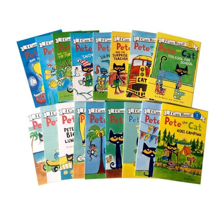 I Can Read Pete the Cat 27冊 AND Mia 8冊 包郵【現貨】皮特貓I CAN READ FIRST PETE THE CAT最全27冊兒童小童
