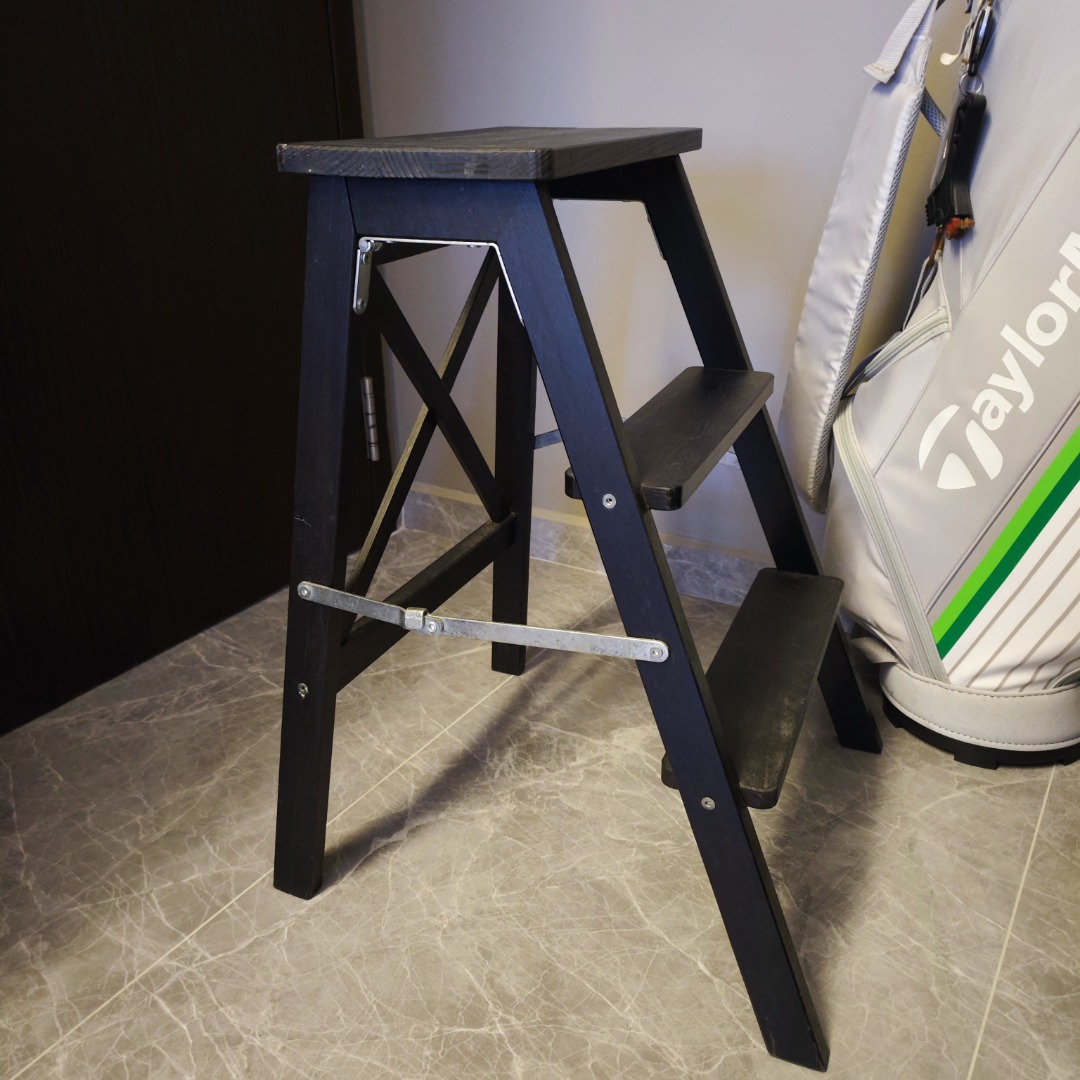 Ikea BEKVAM black Stepladder in Good Condition