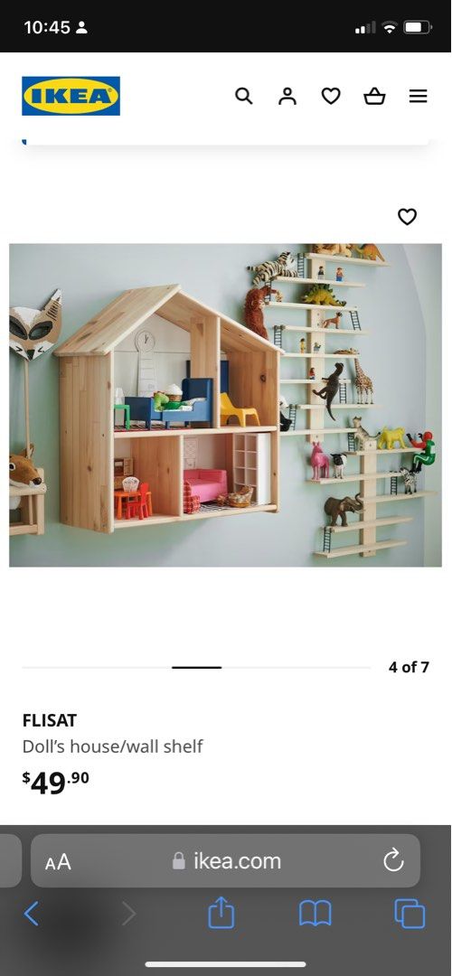 FLISAT Doll house/wall shelf