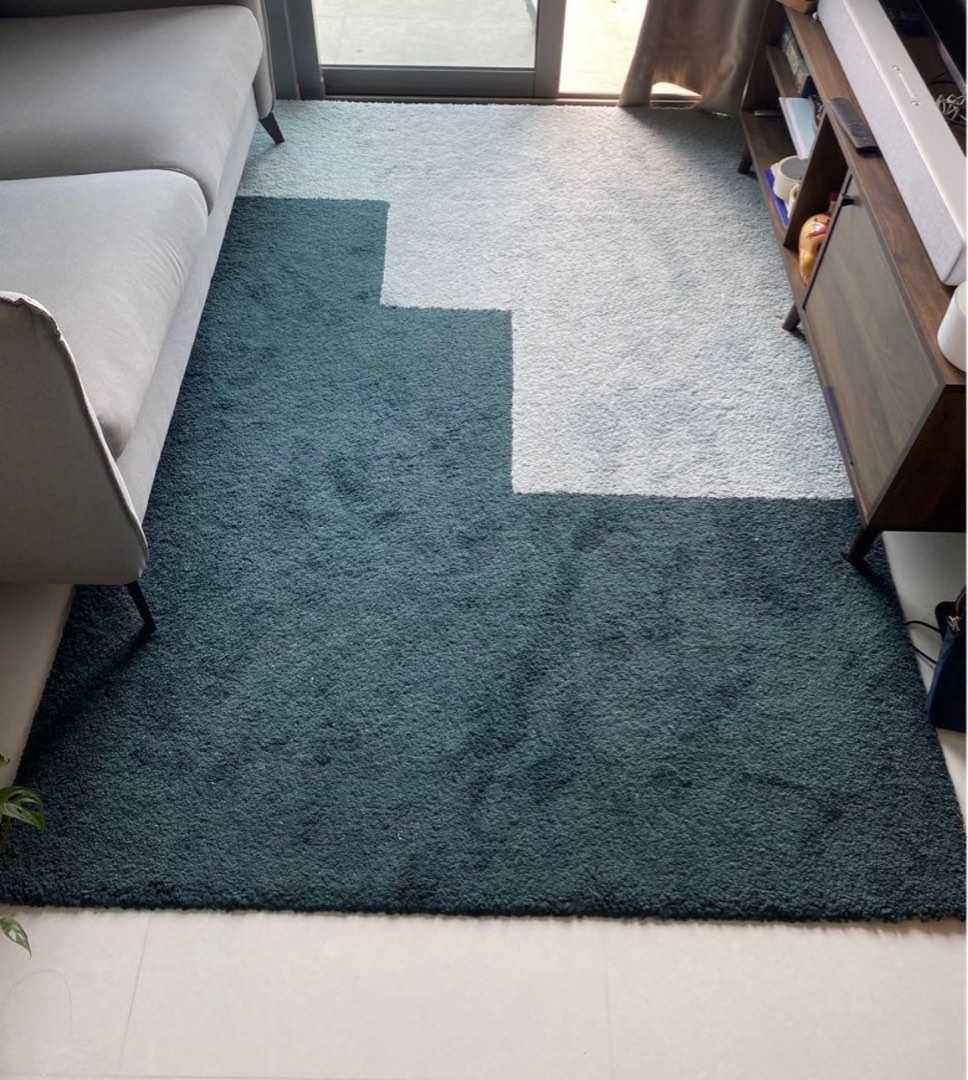 Ikea kongatrup high pile rug carpet, Furniture & Home Living, Home