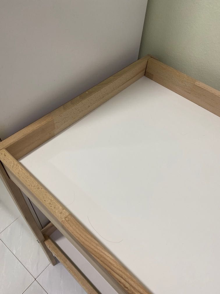 IKEA SNIGLAR Changing Table with Free Mat!, Furniture & Home Living