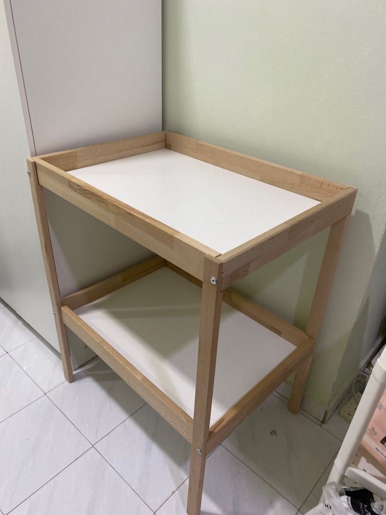 IKEA SNIGLAR Changing Table with Free Mat!, Furniture & Home Living