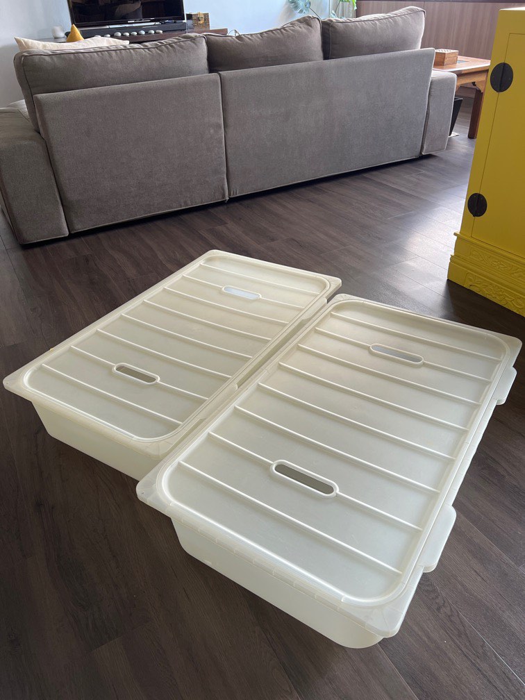 IKEA Underbed Storage w Wheels, Furniture & Home Living, Home