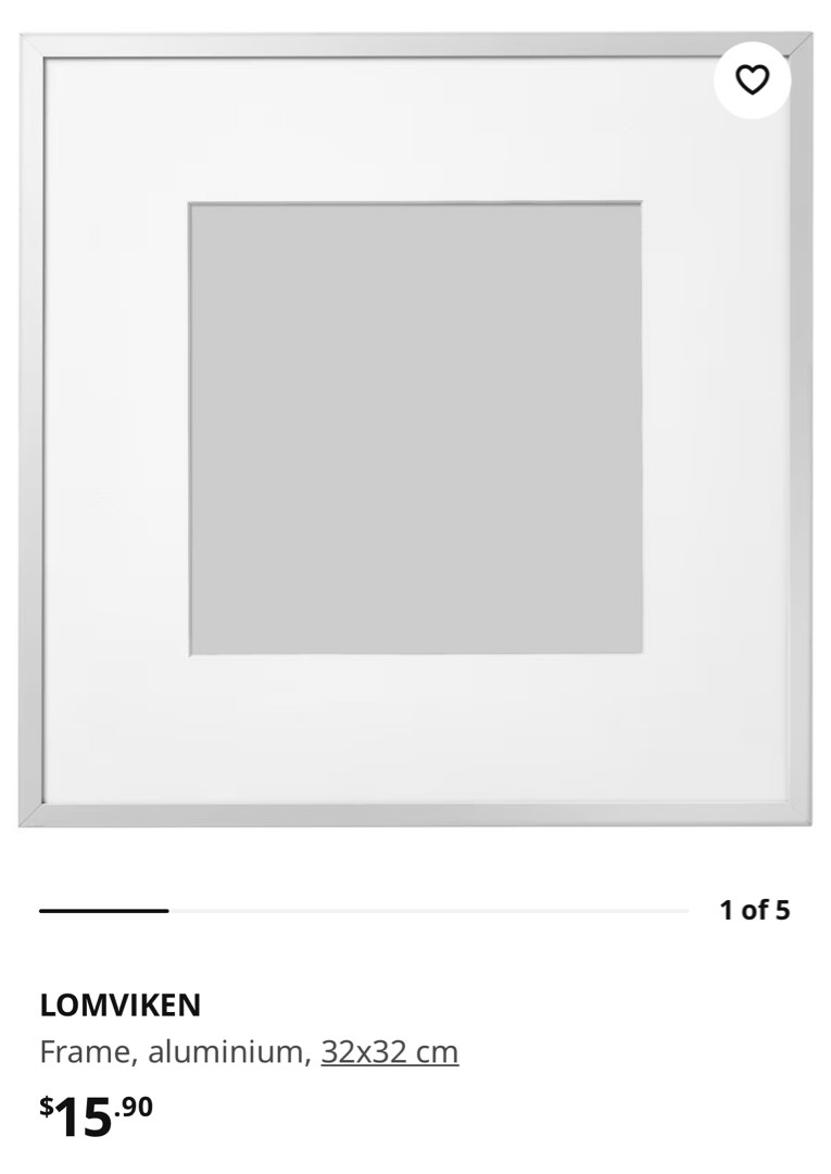 Ikea wall frames, Furniture & Home Living, Home Decor, Wall Decor on Carousell