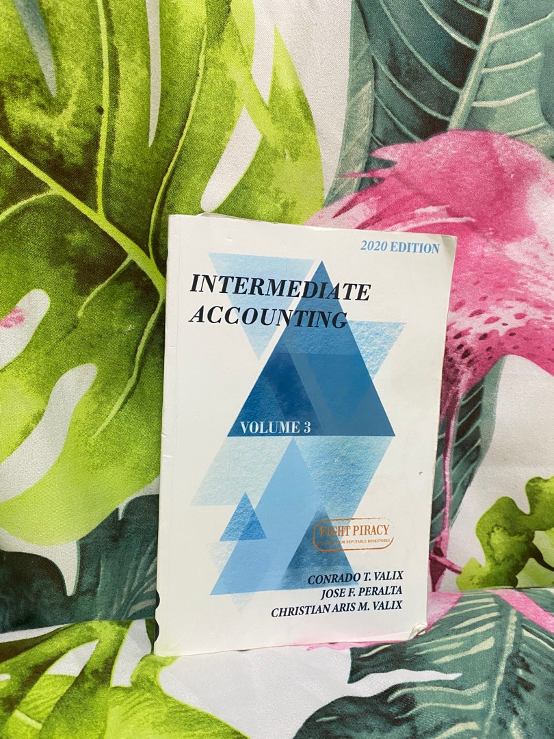 Intermediate Accounting Volume 3 2020 edition by Valix, Hobbies & Toys