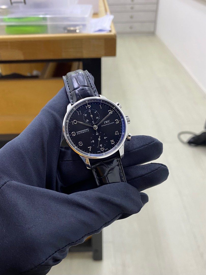 IWC Portugese Chronograph 41mm IW371438 Luxury Watches on Carousell