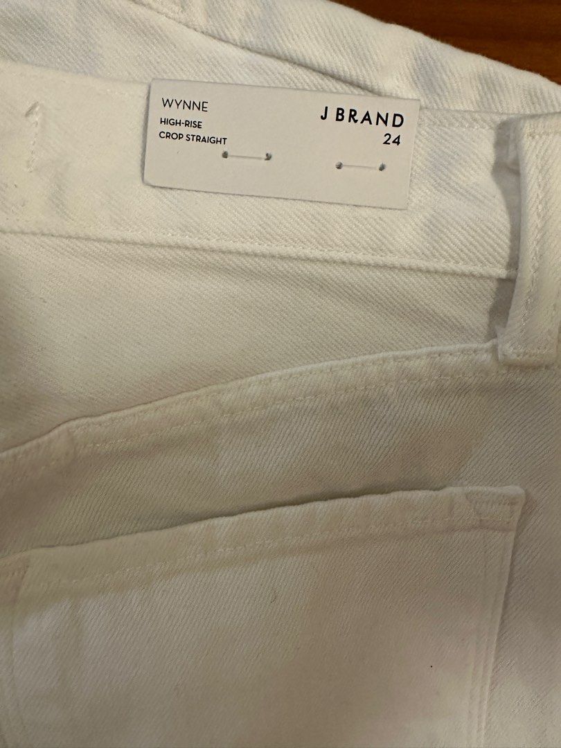 J BRAND Wynne High Rise Crop Straight Leg Jeans