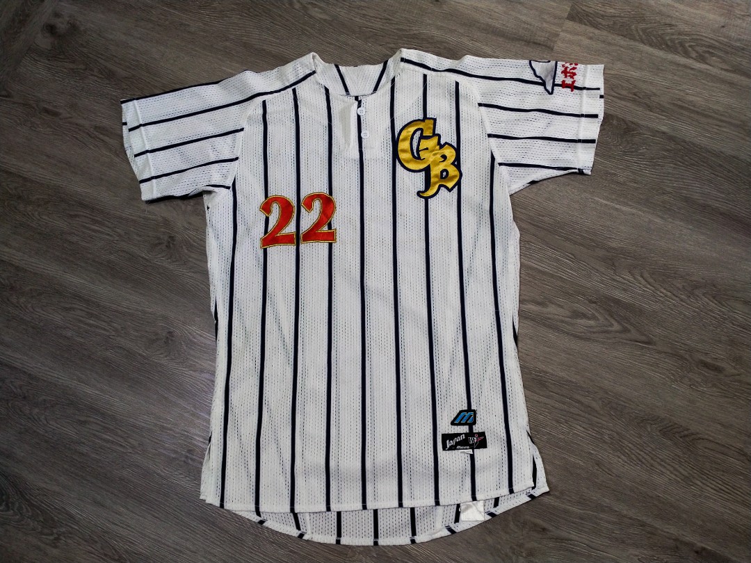 Japan Baseball Jersey Original Mizuno, Fesyen Pria, Pakaian